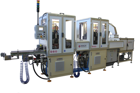 MACA - Redrawing machines for aluminium caps 