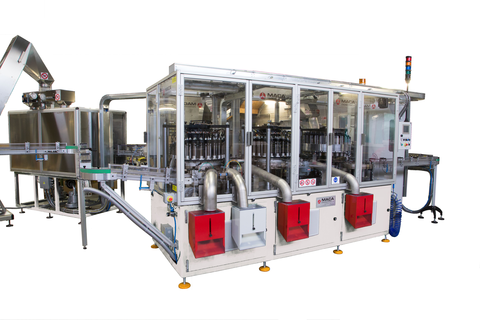 Maca - assembly machine for sport caps