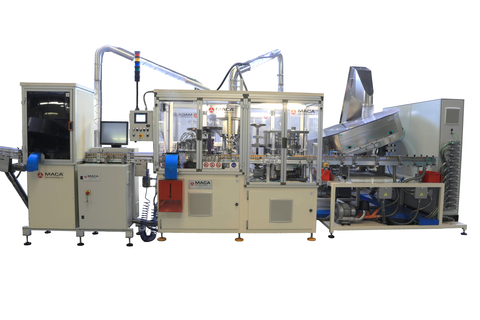 maca - Roll-forming lining machine for aluminium caps