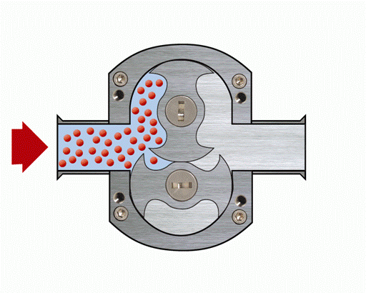 Pompe a lobi - schema