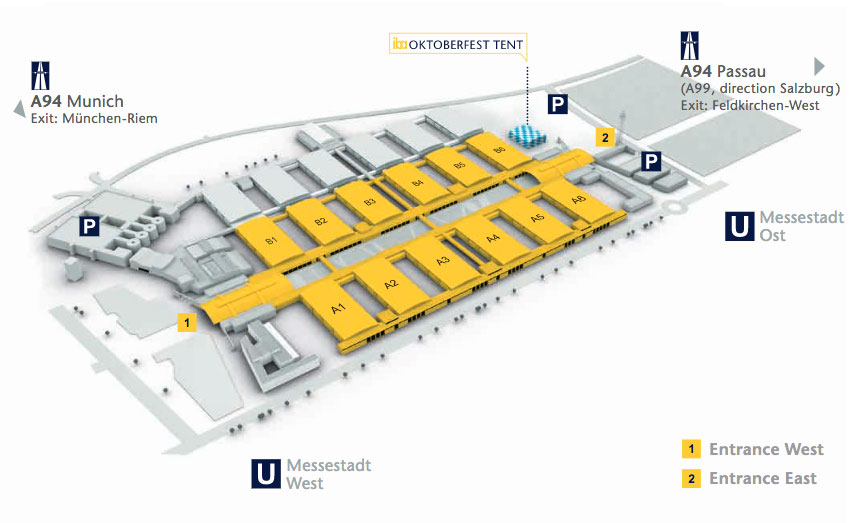 IBA 2018 - mappa padiglioni