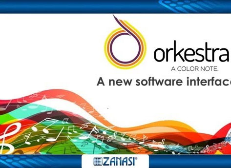 Zanasi orkestra - new software interface