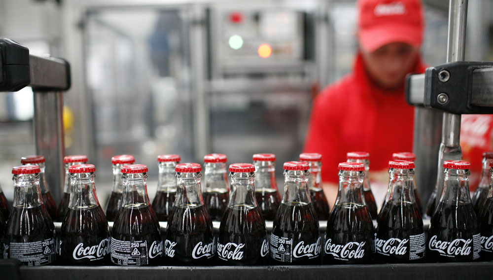 Sostenibilità impianti produzione Coca Cola