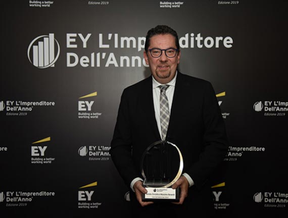 Premio Imprenditore dell'anno a Emidio Zorzella
